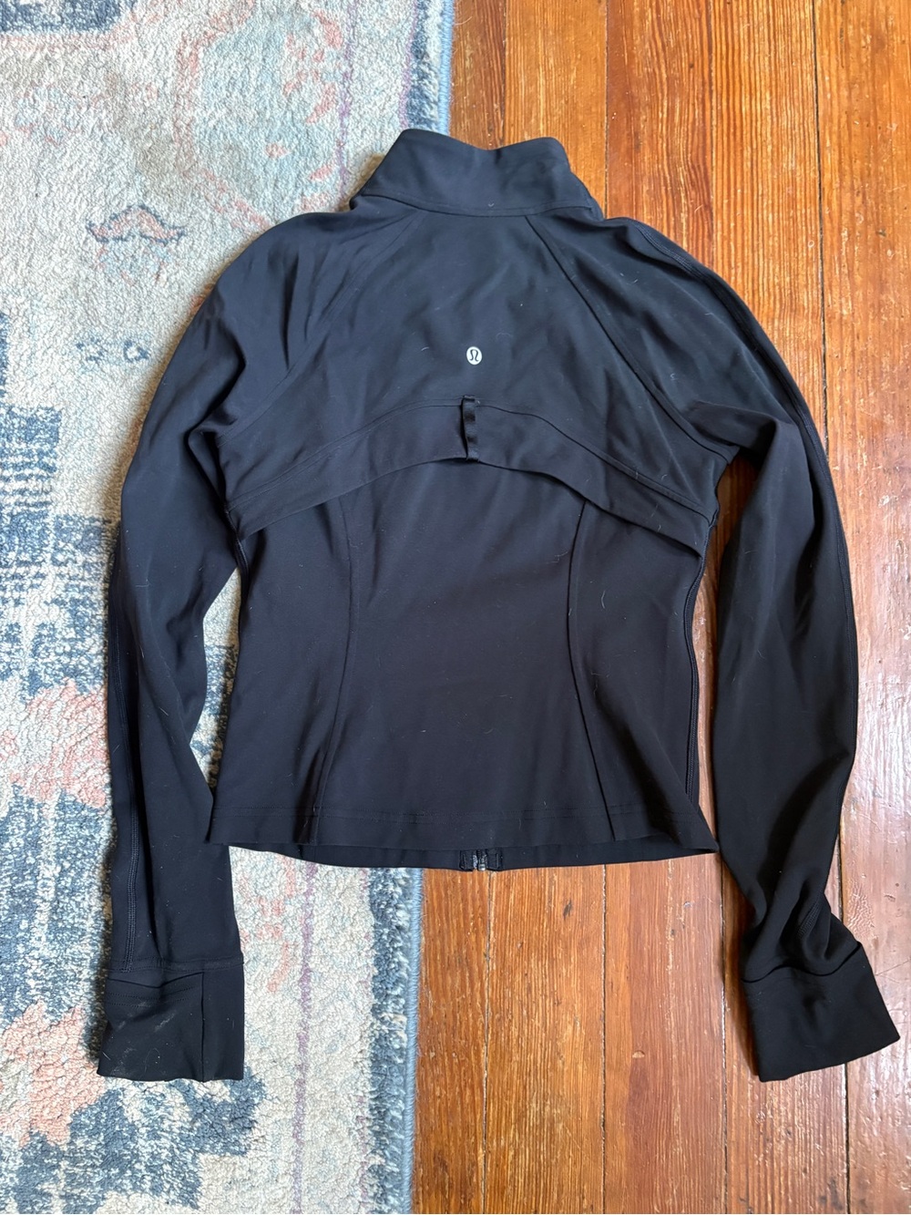 lululemon athletica Black Fitted Zip-Up Jacket - Picture 2 of 4